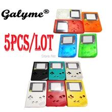 5 шт./партия, цветной классический корпус для Nintendo dogameboy, для GBO DMG, DMG-001, Ремонтный корпус, ограниченное количество, Мультяшные линзы