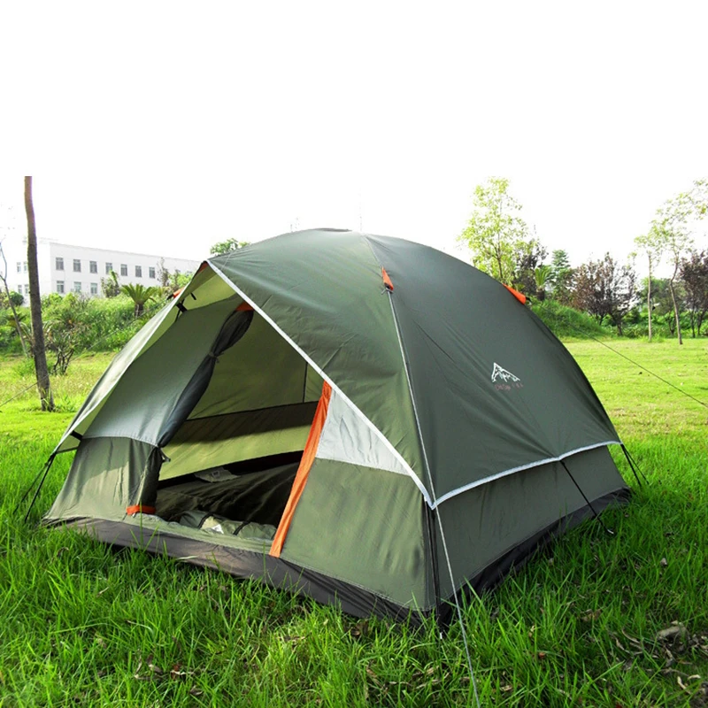 open front beach tent