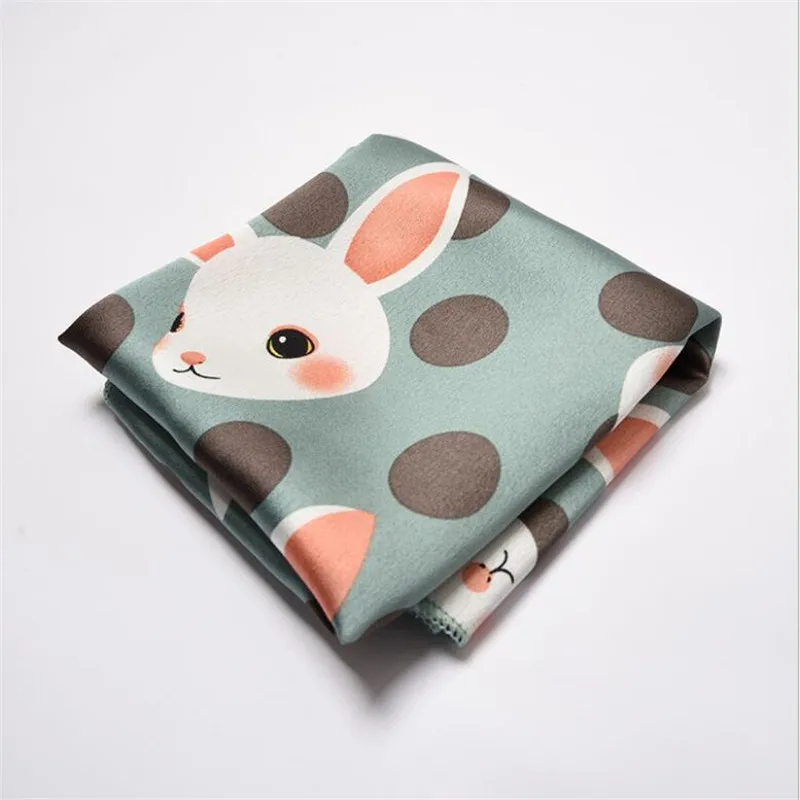 Satin Silk scarf women 50x50 new 2018 small squares Joker decorative multi-functional hair ribbon Women scarves choker neck tie