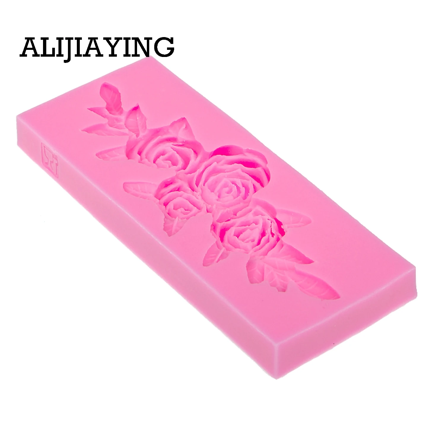 M0069 Tree Rose Flower Form Silicone Molds Cookie Cutter Cake Decorating Tools Wedding Fondant Decoration