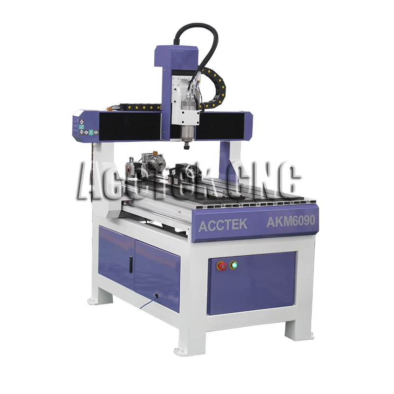 

Popular 4 axis cnc machine 3d engraving machine cnc 6090 router AKM6090