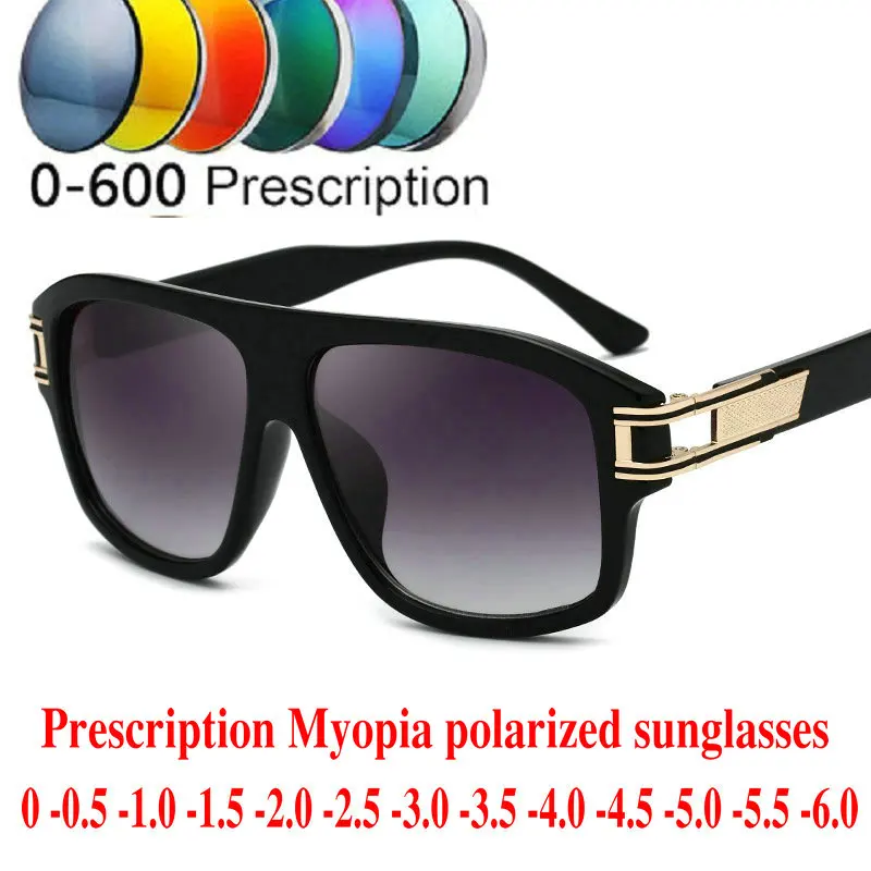 Buy 2019 Diopter Finished Myopia Polarized Sunglasses
