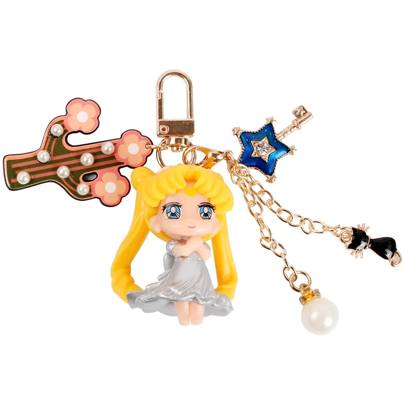 

High Quality 2019 Mini Plush Animals Key Chain Cute Fashion Kids Plush Dolls Keychain Soft Stuffed Toys Keyring Baby For Girls