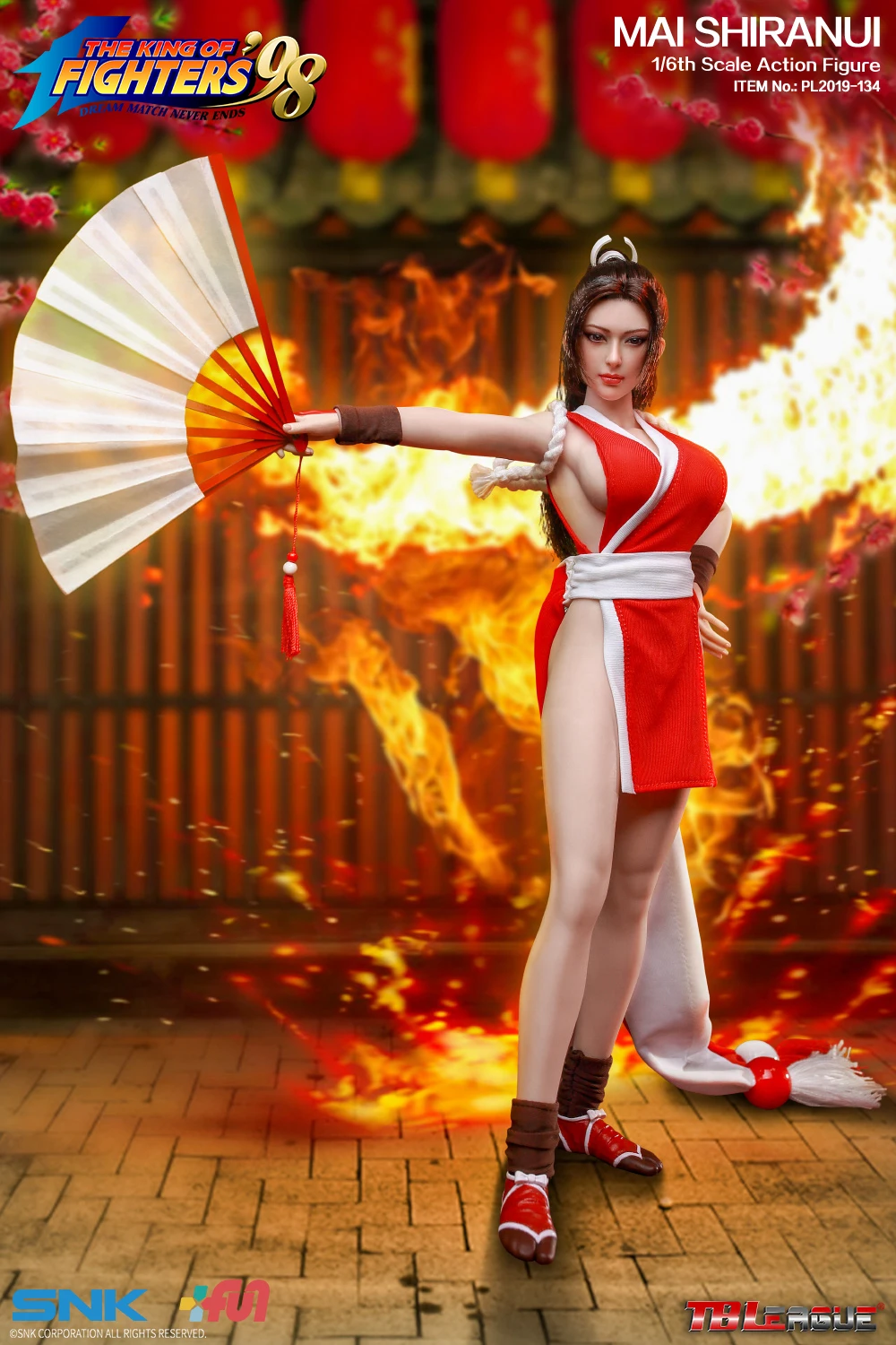 TBLeague PHICEN бесшовный Женский Корпус КОФ 98 mai shiranui 1/6 фигурка