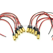 10 шт. 3 мВт 635 нм инфракрасный лазерный точечный модуль 6x10 мм