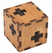 Wooden Box Puzzle Brain Teaser Puzzles Game Toy Educational Wood Puzzles for Kids and Adult