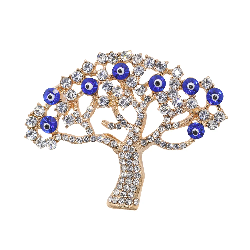 Женские броши PULATU Blue Evil Eye Lucky брошь в виде турецкого глаза праздничная свадебная