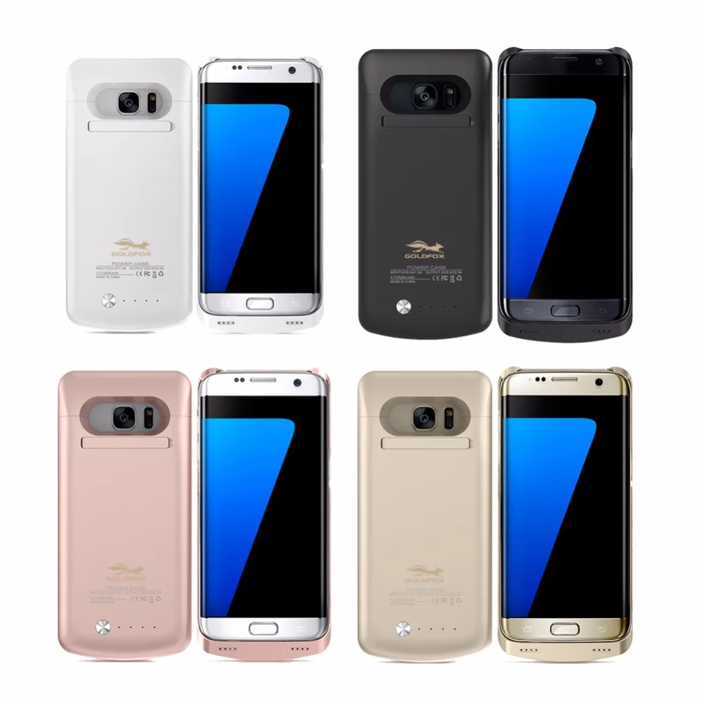 

S7 Edge Battery Charger Case For Samsung Galaxy S7 Edge Battery Case External Backup Power Bank Slim Charger Cover S 7 Edge Case