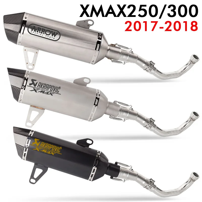 

Motorcycle Full Set Exhaust Muffler Silencer Middle Link Pipe Tube Modified For Yamaha YZF R15 2008-2016 MT-15 2008-2017 MT 125
