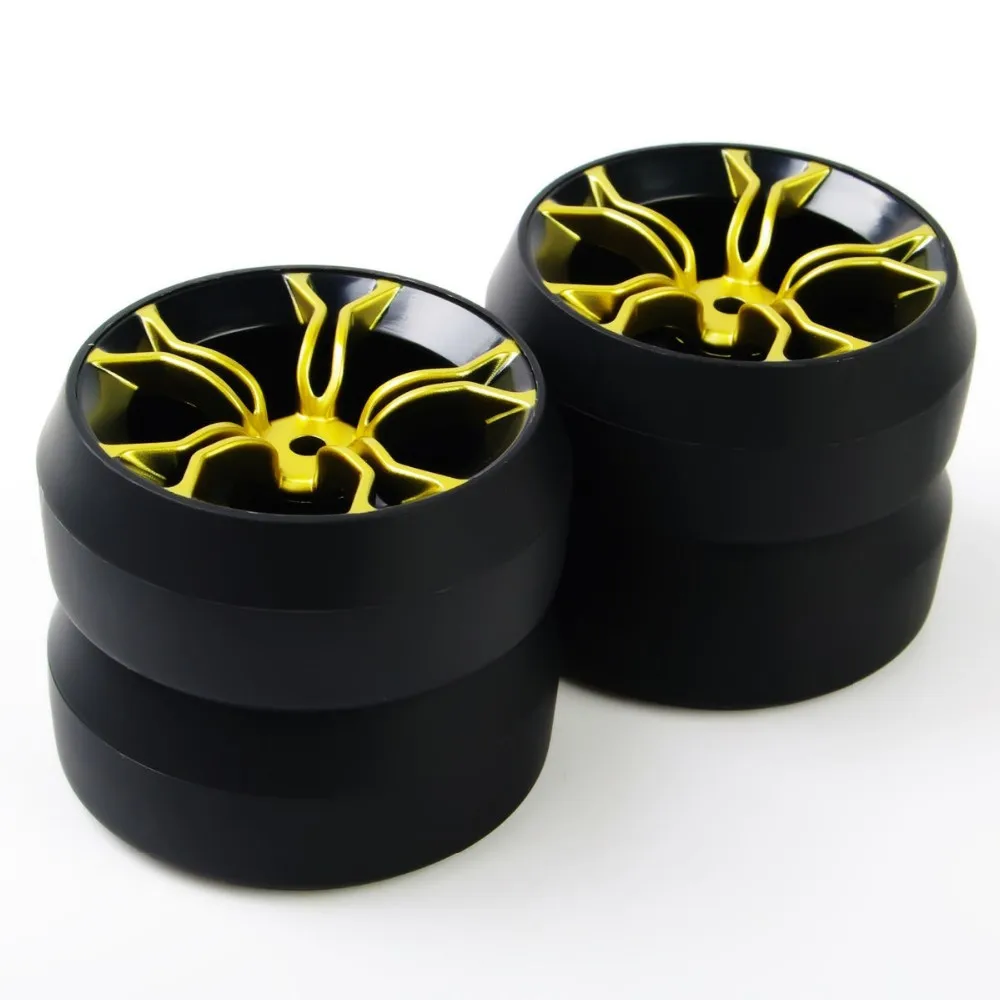 4 шт. 1:10 MPNKG + PP0369 RC автомобиль Жесткий Скорость дрейф 0 градусов шины Колесные
