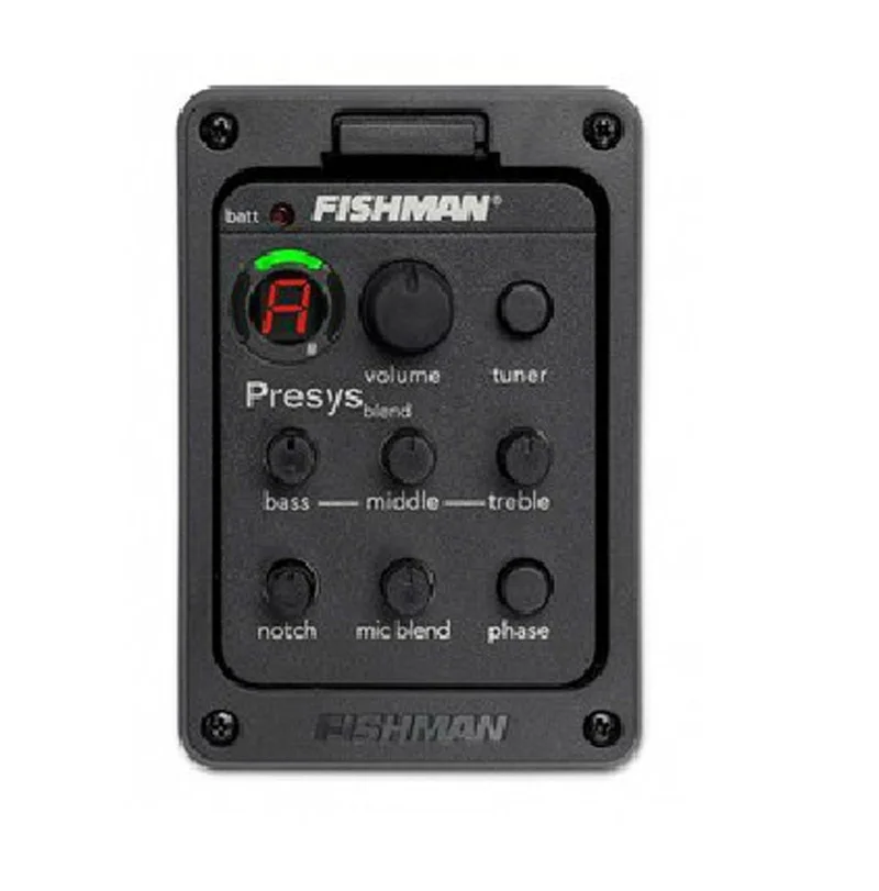

FISHMAN Presys 301 Mic Blend Dual Model Guitar Preamp EQ Tuner Piezo Pickup Beat