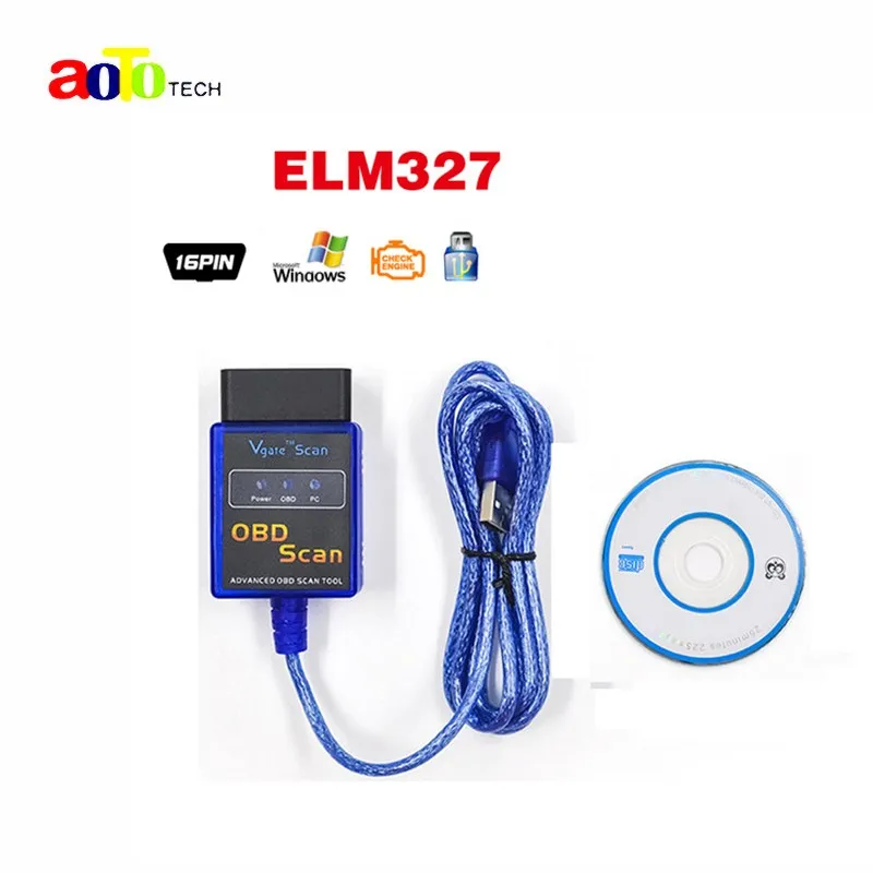 Vgate USB ELM327 OBD2/OBDII ELM 327 V2.1 Auto code reader OBD SCAN car diagnostic tool interface ELM327 USB Vgate USB ELM327 OBD2/OBDII ELM 327 V2.1 Auto code reader OBD SCAN car diagnostic tool interface ELM327 USB