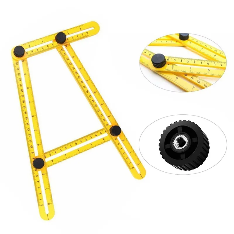 New Width font b Measuring b font font b Instrument b font Angle ruler Template Tool
