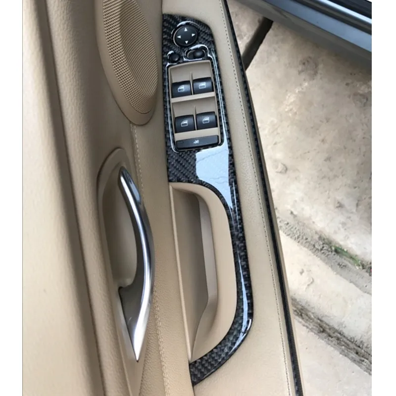 Декоративная Обложка для панели CD салона из углеродного волокна декоративная BMW 3
