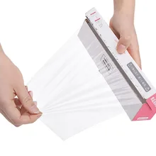 Обёрточная бумага одноразовые пластиковые Обёрточная бумага бытовые кухонные холодильник для пищи охлажденных фрукты и овощи пищевой пленкой z0502# G20