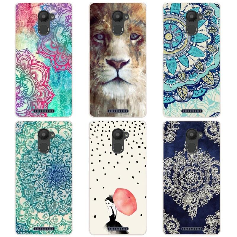 Fashion TPU Case For BQ Aquaris U Plus Case Capa Printing