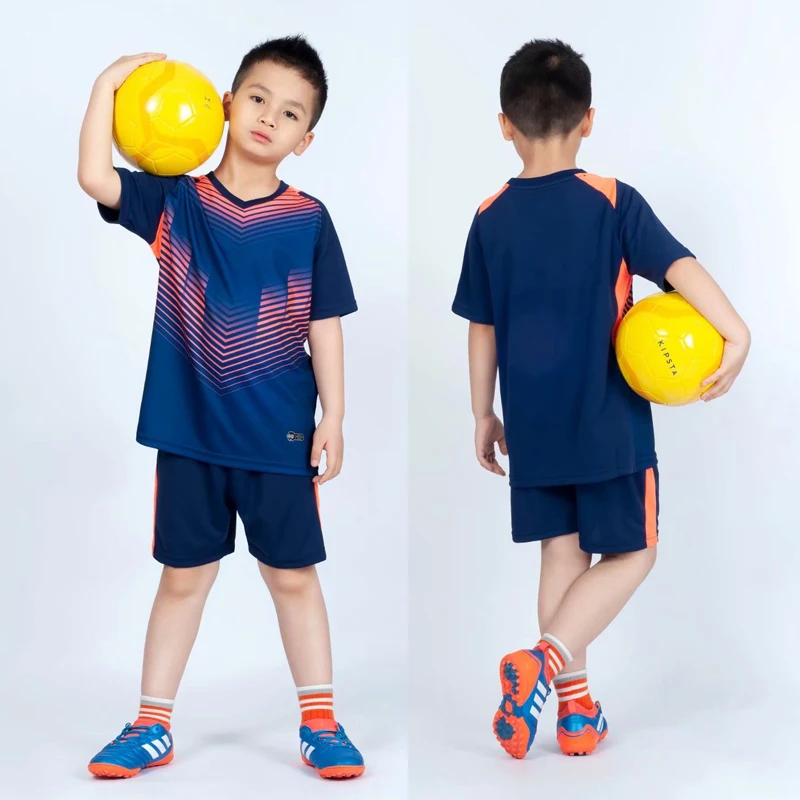 

Kids Adult Blank Soccer Jersey Set Survetement Football Kit Futbol Shirts Shorts Suit Customized 18/19 Football Jerseys Uniforms
