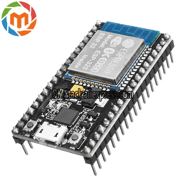 Elecrow-NodeMCU-32S-Lua-WiFi-ForESP32S-Development-Board-WiFi-Bluetooth-Ultra-Low-Power-Consumption-Dual-Cores