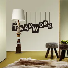 Наклейки команда работа личностный креативный английский кабинет классная спальня офис гостиная украшение kinderzimmer deko