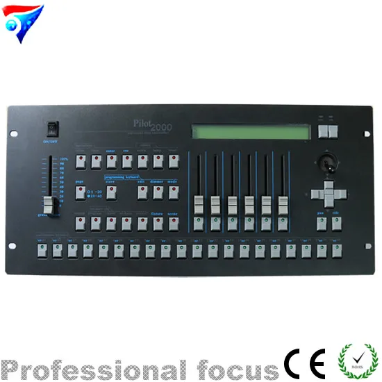 Контроллер DMX Pilot 2000 для сценического освещения подвижного бесплатная