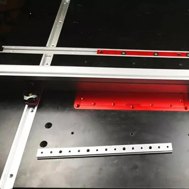 400 мм Деревообработка DIY 75 Тип алюминиевый сплав t-треки желобчатая подложка верстак DIY инструмент рельс соединитель 400x75x34,5 мм