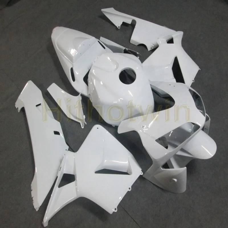 Заказной мотоцикл Артикул для HONDA CBR600RR 2003-2004 CBR 600RR F5 обтекатель+ Бесплатные Винты+ литьевая Форма Белый ABS пластик