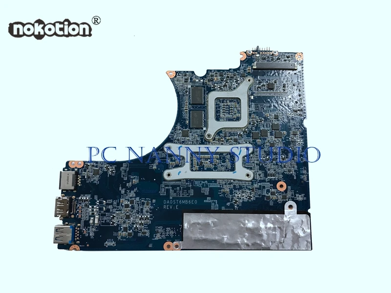 Материнская плата PCNANNY DA0ST6MB6E0 для lenovo FLEX14 FLEX15 Intel Core i7-4500U DDR3 GT720M материнская плата для ноутбука