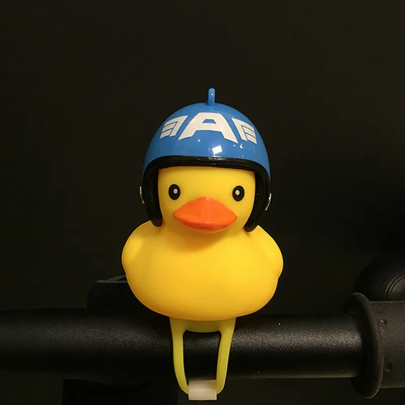Duck S TOSUOD светильник маленькая Желтая утка с шлемом шум производитель ребенок подарок рога светильник - Цвет: Duck S