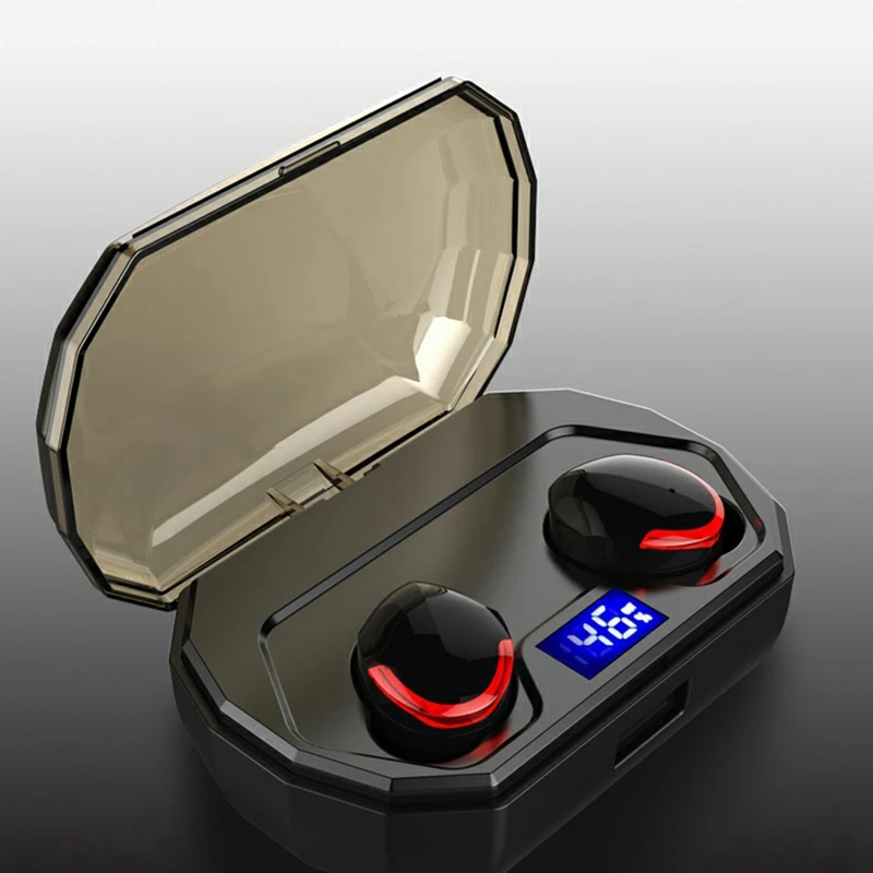 Tws 5,0, беспроводные Bluetooth наушники, прессованное управление, Ipx7, водонепроницаемые, автоматическое включение, быстрое сопряжение, наушники, зарядное устройство, коробка для телефона