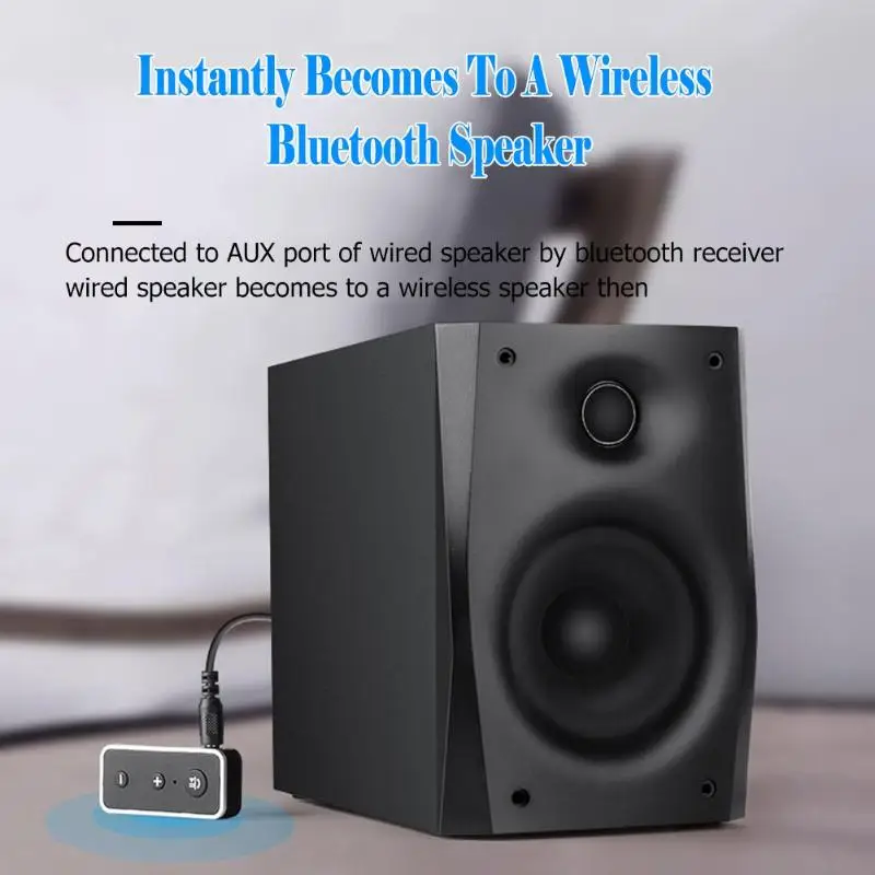 3,5 мм разъем Bluetooth MP3 аудио aux-приемник беспроводной комплект громкой связи музыкальный адаптер для автомобиля наушники