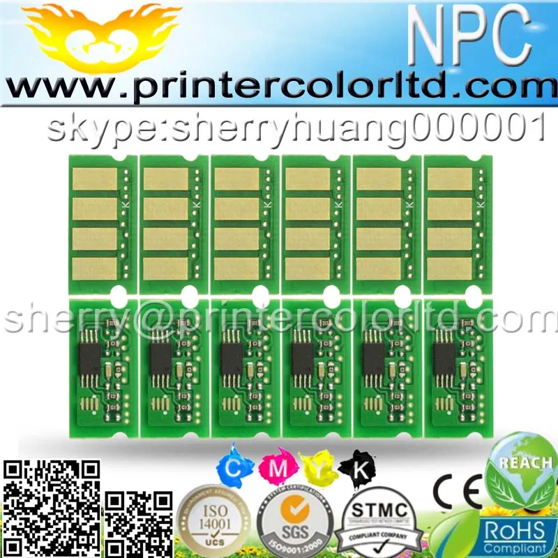 Совместим с Ricoh Aficio SPC220 SP C220 C222 C240 SPC222 SPC240 картридж Тонер-чипом сброс чипа |