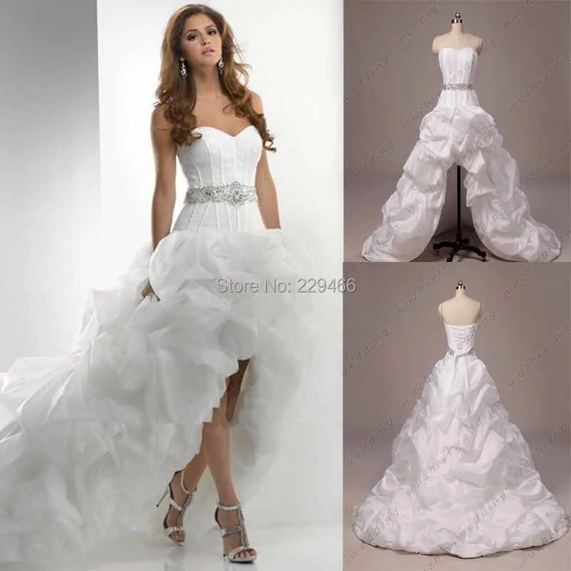 Bridal High Low Dresses Fashion Dresses