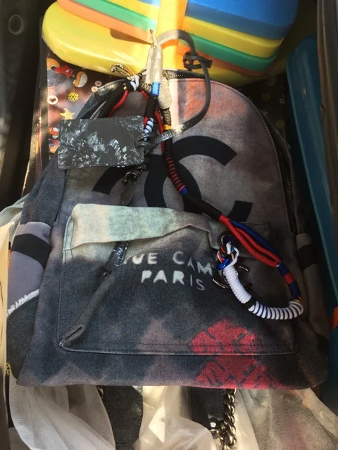chanel graffiti backpack aliexpress