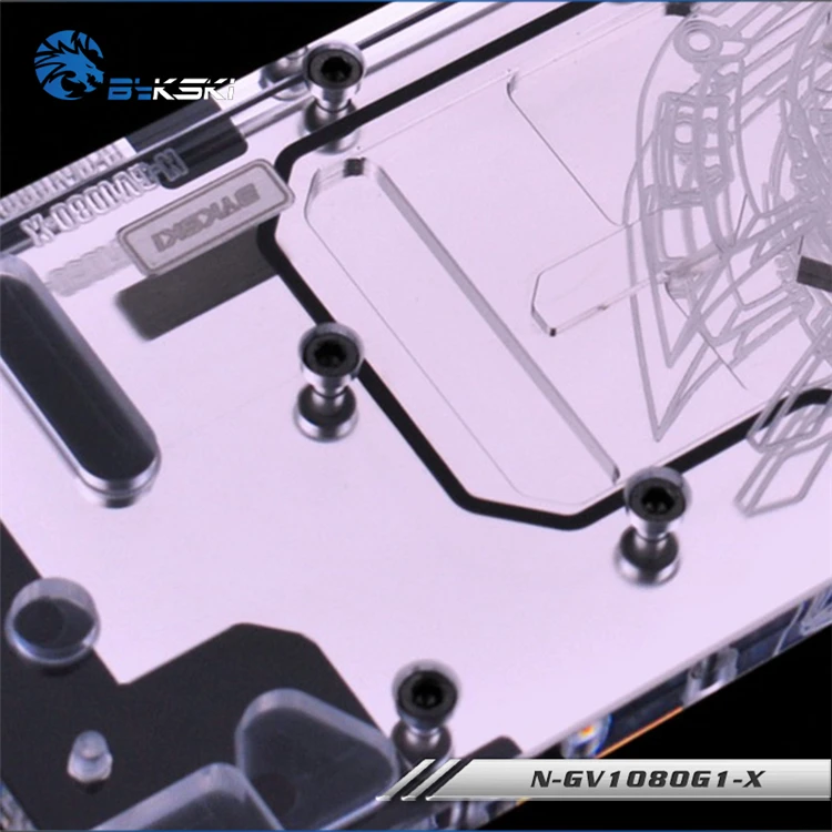 Водяной блок Bykski для Gigabyte GTX 1080/1070/1060 G1 Gaming полное покрытие охлаждение меди