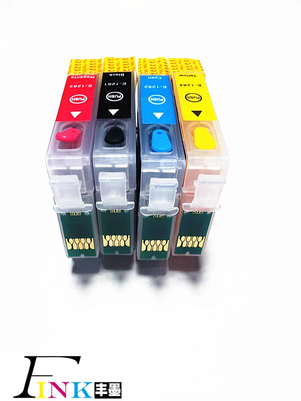 4 шт. T0691 пустой многоразовый картридж для принтера Epson C120 CX5000 CX6000 CX7000F CX8400 CX9400F CX9475F