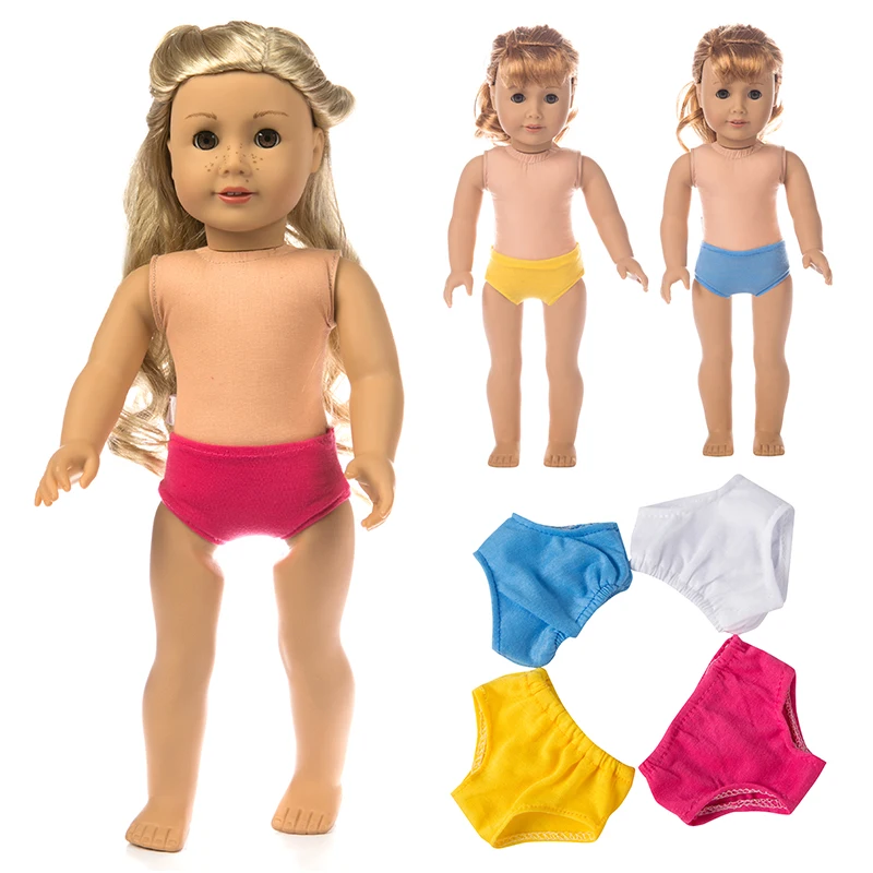 2Pcs 43cm Doll Or 18 Inch Doll Clothes Underpants TO