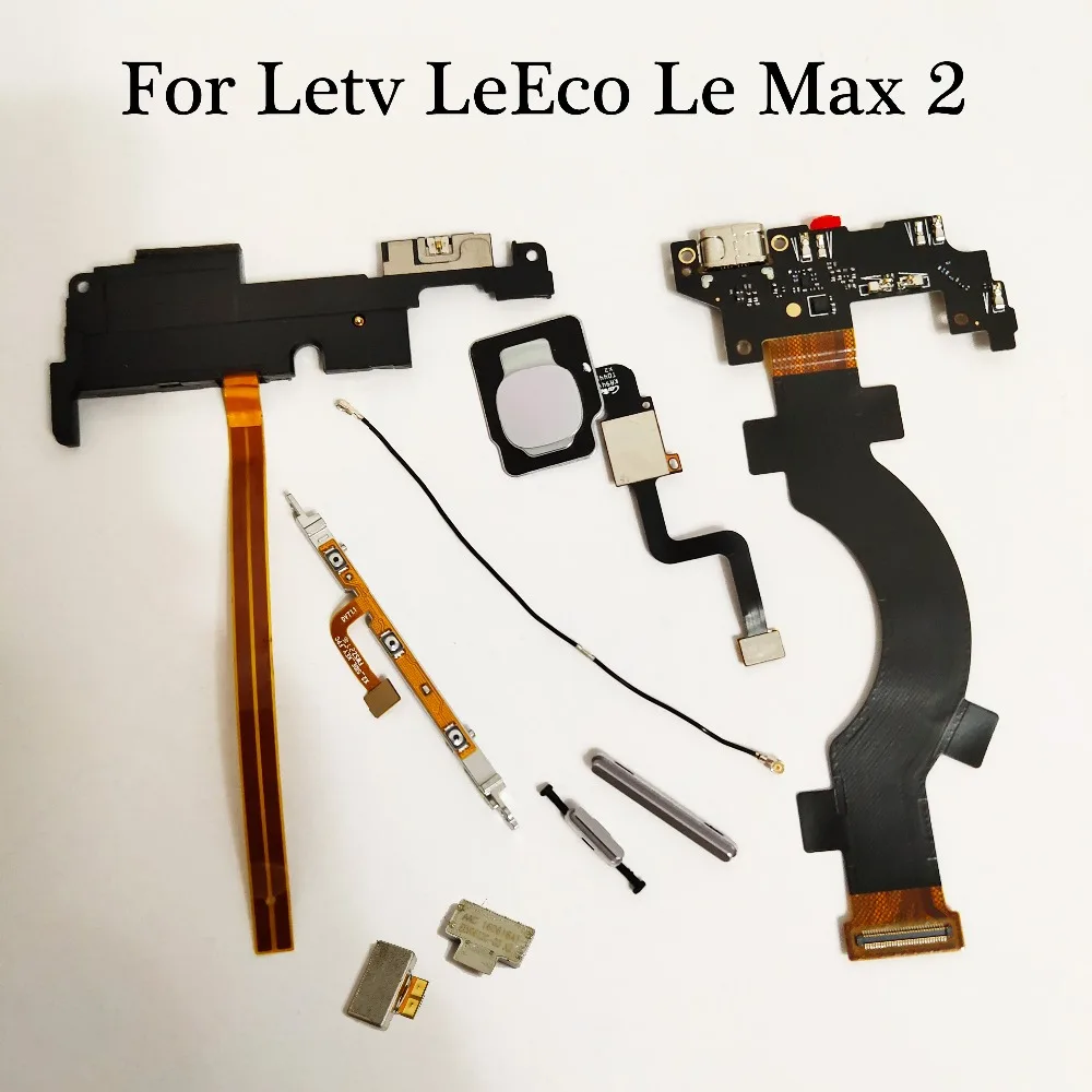 Для Letv LeEco Le Max 2 громкоговоритель Usb гибкий вкл/выкл кнопка питания клавиатура громкость Боковая клавиша сигнал гибкий провод Вибрация гибкий кабель