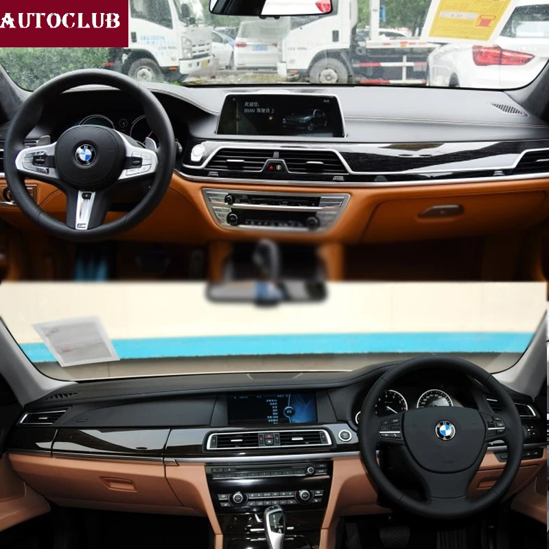 

Кожаный коврик для приборной панели BMW 7 серии E65 F01 G11 G12, накладка, коврик для приборной панели, солнцезащитный козырек 2002 2008 2009 2010 2012 2013 2014