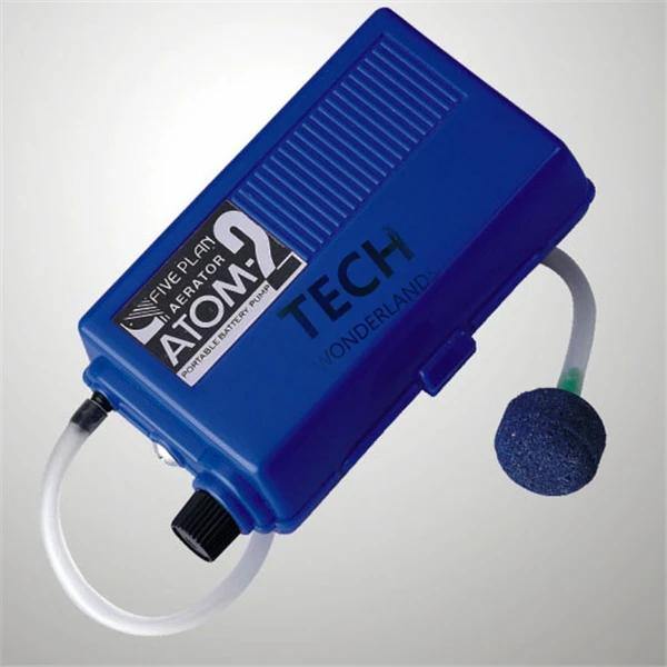 Atman portable battery air pump Aquarium Oxygenated Live Bait Fishing