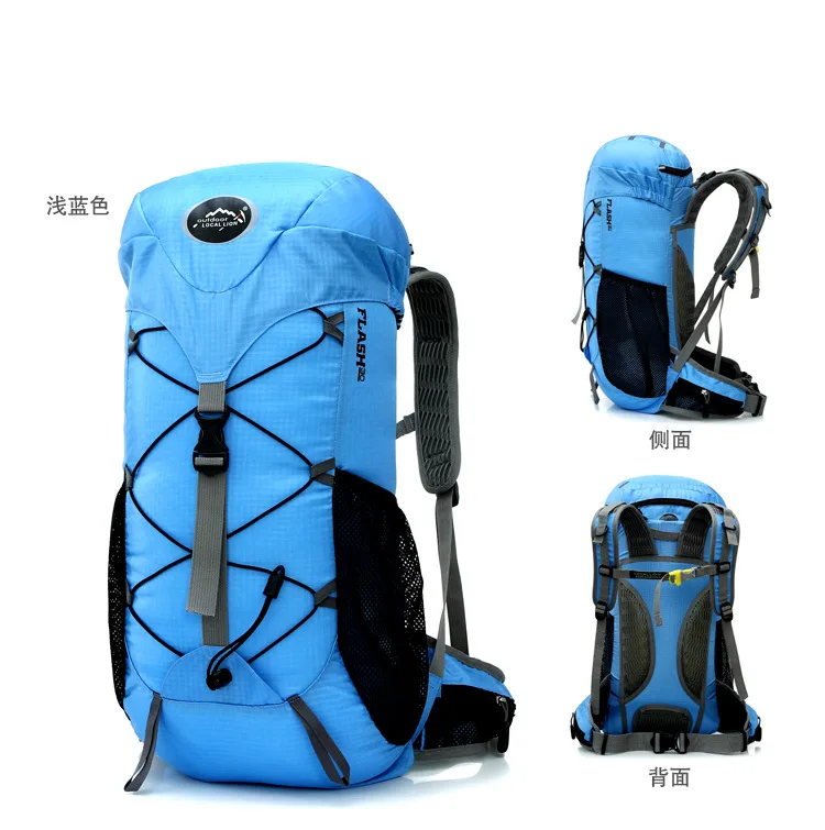 E0918 Многофункциональный Большой Вместительный уличный рюкзак для кемпинга, пешего туризма, альпинизма, дорожная сумка для езды, 30л, разноцветный вариант