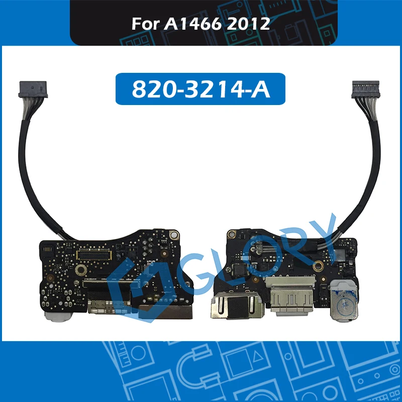 

Original DC-IN Power Jack Audio Board 820-3214-A For Apple MacBook Air 13" A1466 DC Jack Mid 2012 MD231 EMC 2559