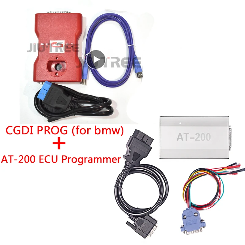 JIUTREE forBMW AT-200 ECU Programmer & ISN OBD Reader with CGDI PROG Key programming |