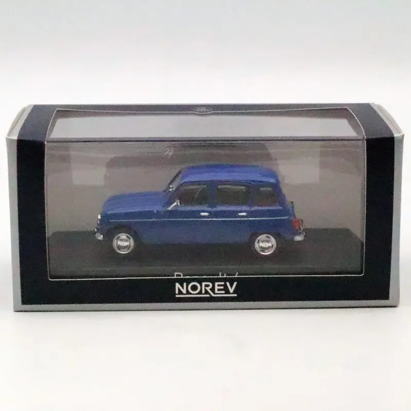 NOREV 1/43 Renault 4 R4 blue Blau 1961-1992 DIECASET модель игрушки автомобиль ограниченный выпуск коллекция