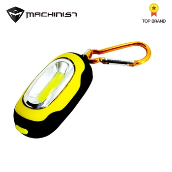 

COB LED Flashlight Light 3-Mode Mini Lamp Key Chain Ring Keychain PVC Lamp Torch Keyring Repair lights With magnet battery