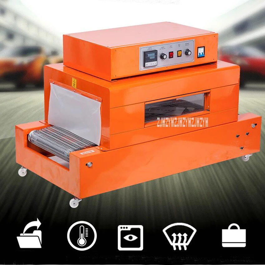 ZY 4020L Automatic Shrink Machine Small Film Shrink Tunnels Wrapping