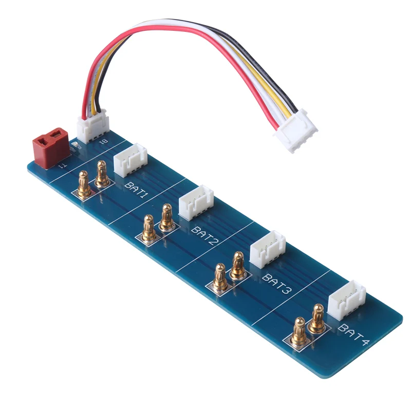 

4 Port Battery Parallel Charging Hub for YUNEEC Typhoon Q500 Battery Charger Board Compatible with IMAX B6 B6AC Charger Adapter