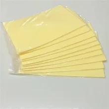 Нательная татуировка 1 шт. земляные желтые большие силиконовые пустые обучения кожа для обучения татуировкам Лист 29*19,5 мм с тату наборы