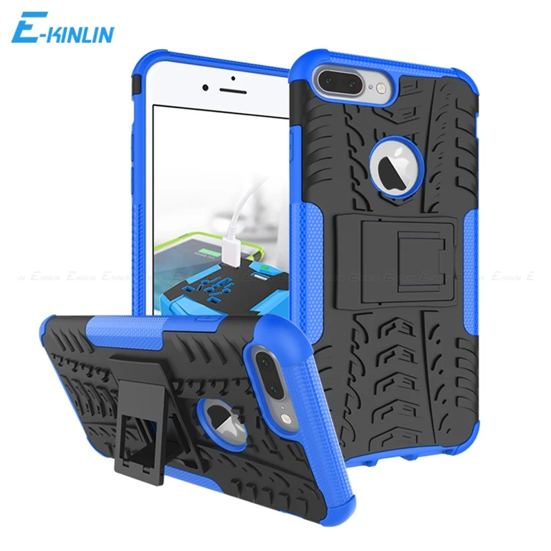

Heavy Duty Hard Plastic Soft TPU Case Rugged Shockproof Kickstand Armor Hybrid Cover For iPhone 11 Pro XS Max XR X 6 6S 7 8 Plus