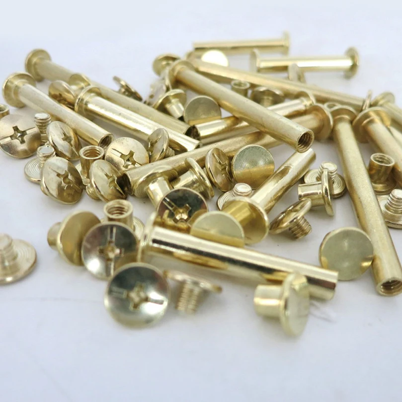 

feichao 6mm / 30mm / 50mm Iron Joint Screw Bearing DIY toy Model accessories Column Spinner Button Screws