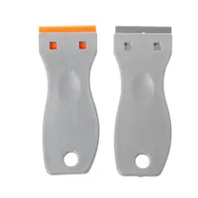 Car Window Scraper Blade Glass Spatula Razor Automotive Film Cleaning Tool Plastic Handle